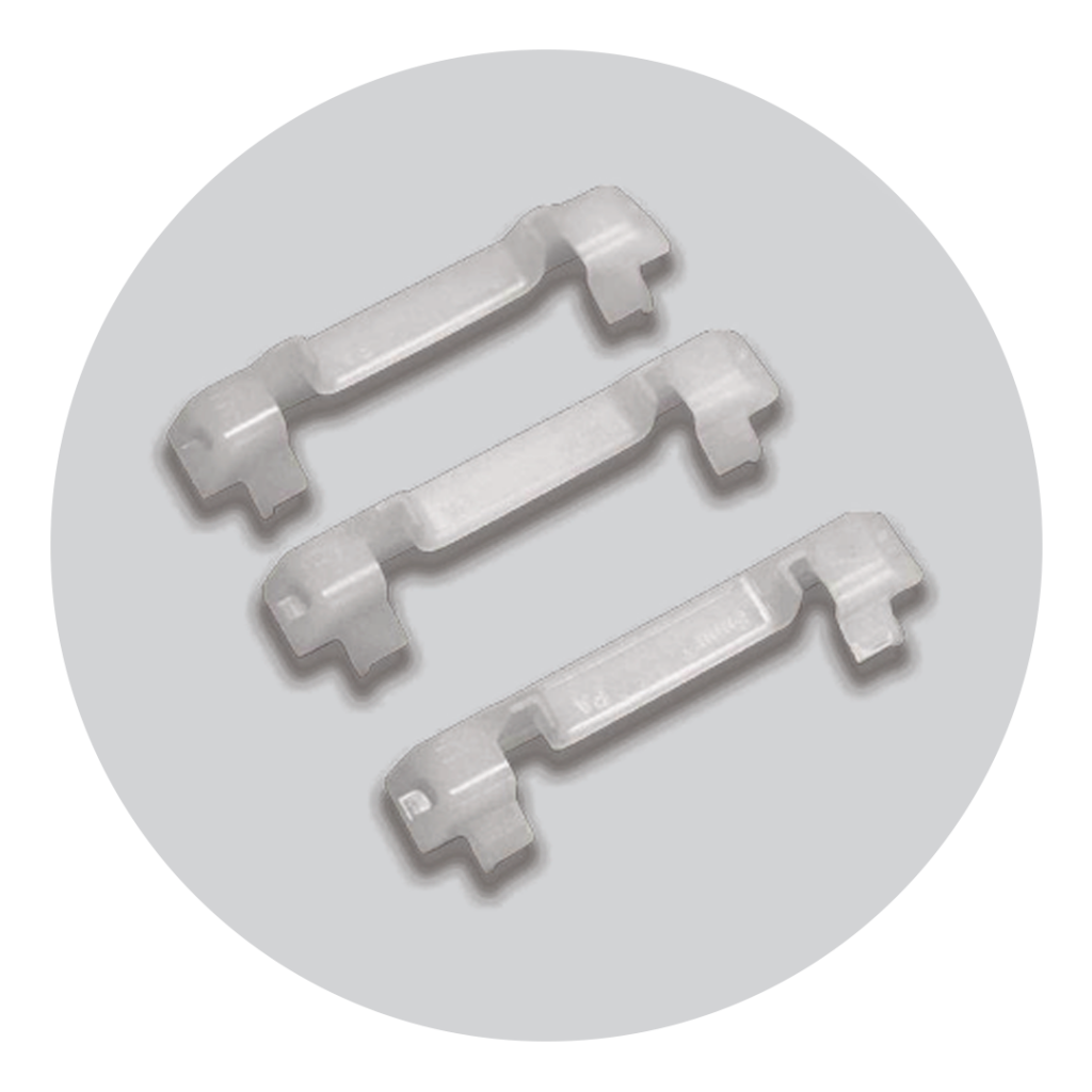 Isolador Lateral 8mm Sistema Fast-Clip Para Dormente de Aço ou Concreto