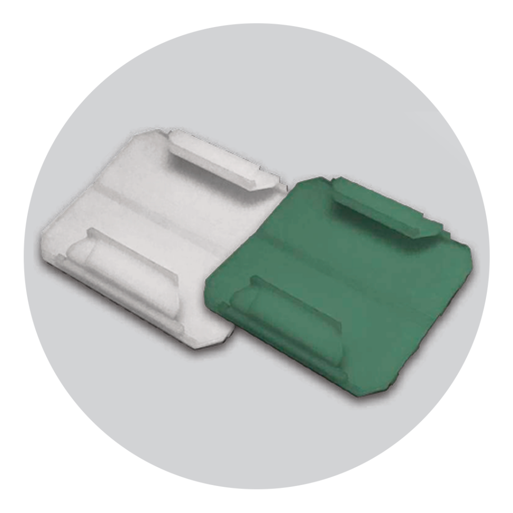 TIE PAD Almofada Isolante TR 57 / TR 68 E-CLIP Para Dormente de Aço