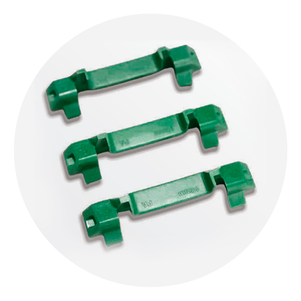 Isolador Lateral 10mm Sistema Fast-Clip Para Dormente de Aço ou Concreto