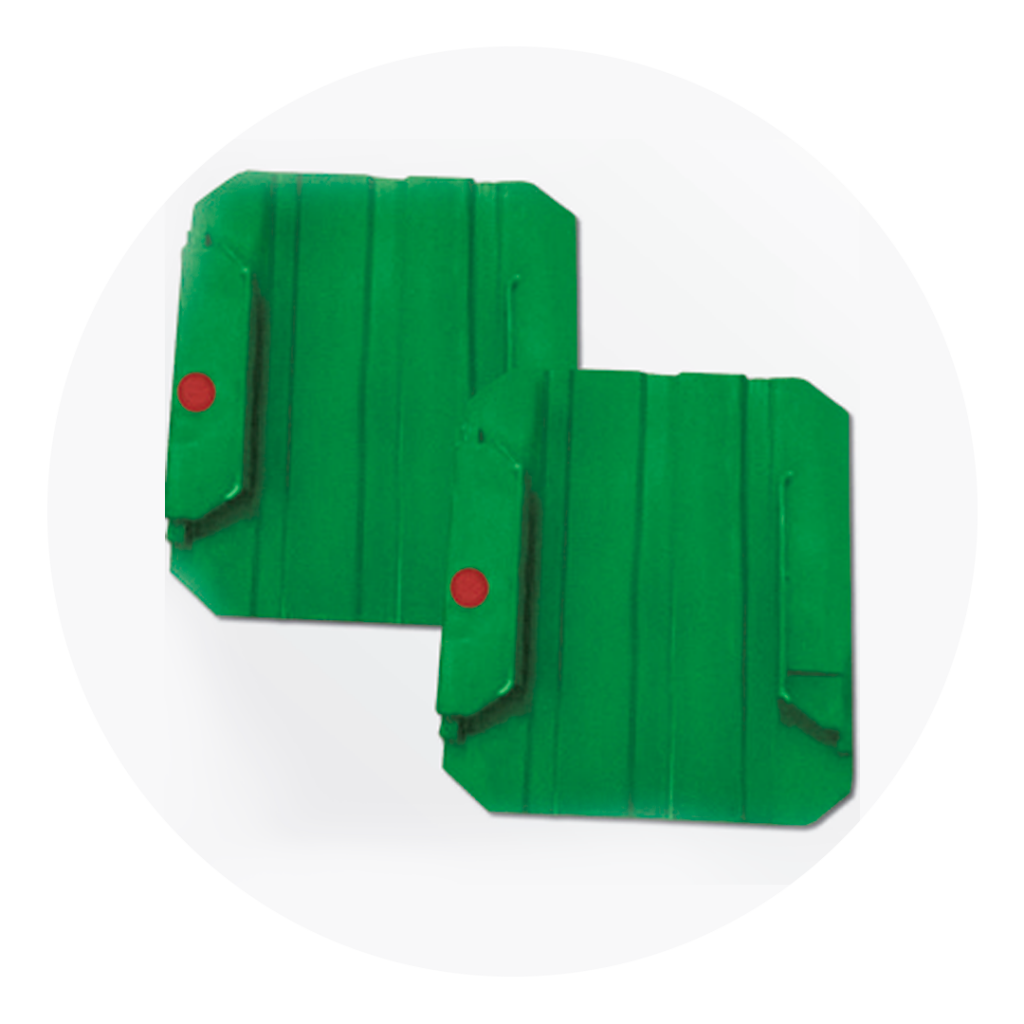 TIE PAD Almofada Isolante UIC-60 Para Dormente de Aço