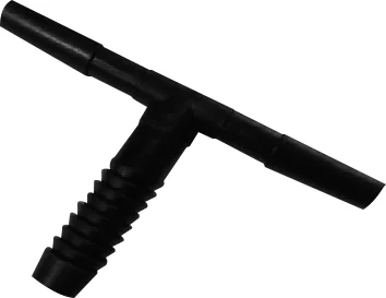 Conector T cortado ½ polegada